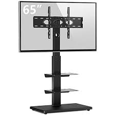 A swiveling mechanism makes it easier for you to hook up cables in the back. Basics Pedestal Tv Mount For 32 65 Tv With Swivel Feature Accessories Supplies Tv Mounts