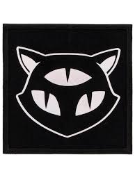 Cat dark eyes halloween three. Three Eyed Cat Holographic Patch Buy Online At Grindstore Com