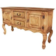 Rustic Pine Collection Santa Fe Console Table Con116 Rustic Furniture Mexican Furniture Talavera In 2020 Narrow Buffet Table Rustic Pine Furniture Console Table