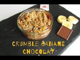 Voici Une Recette Super Gourmande De Dessert Tres Facile A Preparer A Base De Chocolat Et De Banane Un Super D Gateaux Et Desserts Crumble Banane Chocolat
