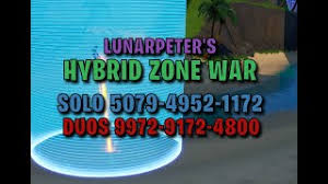 Don't let your creation to be lost in the tons of codes over the internet. Lunarpeter Duo Hybrid Zone Wars 1 0d