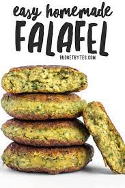 Easy Homemade Falafel Vegan Step By Step Photos Budget Bytes Recipe Vegetarian Recipes Vegetarian Vegan Recipes Recipes