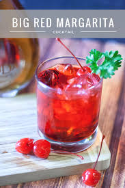 Recipe Big Red Margarita Cocktail My Sparkling Life Recipe Margarita Cocktail Red Drinks Red Alcoholic Drinks