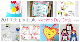 Make your card stand out using our design tools. 20 Free Printable Mother S Day Cards To Make At Home Fabulessly Frugal