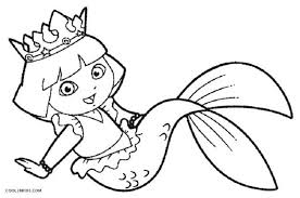 Dora Mermaid Coloring Pages Mermaid Coloring Pages Dora Coloring Mermaid Coloring Book