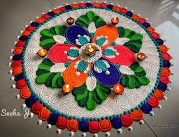 Easy techniques to draw beautiful flower rangoli designs easy. Top 25 Flower Rangoli Designs For Every Occasion