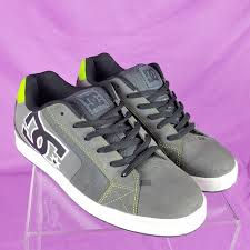 Black And Green Dc Shoes Dc Shoes Men S Size 10 Skate Shoe Sneakers 302361 Men S Net Gray Black Green Dcshoes Skateshoes Mensshoes Ebayfashion Dc Shoes Men Dc Shoes Skate Shoes