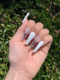 Black And Purple Butterfly Nails White Butterfly Press On Nailsbutterfly Nailsshort Etsy In 2020 White Acrylic Nails Purple Acrylic Nails Stick On Nails