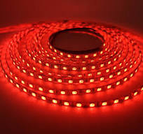 Thin and Small 4mm 120LEDs/m 2835 Red LED Strip Light from ...