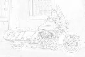 Dogs love to chew on bones, run and fetch balls, and find more time to play! Harley Davidson Road Cruiser Coloring Page Mimi Panda