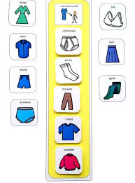 Getting Dressed Schedule Autism Visuals Social Stories Autism Routine Cards