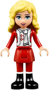 LEGO Friends Liza White Riding Pants • Minifig frnd060