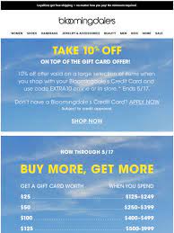 We did not find results for: Bloomingdale S Get A Gift Card Worth Up To 600 Take 10 Off With A Bloomingdale S Credit Card Milled