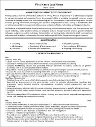 Office assistants' job duties vary, but the job typically consists of tasks like filing, typing, keeping records, processing mail, and answering phones. Administrative Assistant Resume Sample Template