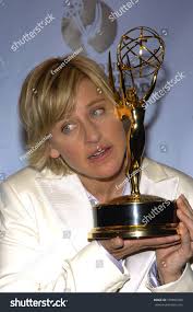 Outstanding Talk Show Host Winner Ellen Stock Photo 160850789