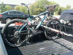 Are you using the large or medium husky hangalls? Diy Truck Bike Rack All Products Are Discounted Cheaper Than Retail Price Free Delivery Returns Off 71
