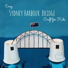Paper Plate Sydney Opera House Craft Danya Banya Australia Crafts Australia For Kids Australian Icons