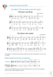 Quodlibet Himmel Und Erde Es Tonen Die Lieder