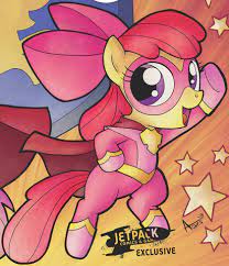 Comic Issue 15 Superhero Apple Bloom Png Cool Cartoons My Little Pony Superhero
