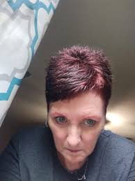 Shortest haircut I've ever had, went red