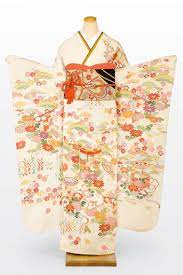 振袖レンタル 振袖新品 メーカー 市田 四季花に貝桶 白 安心フルセット着物宅配レンタル 和楽庵 伝統的な着物 振袖 着物