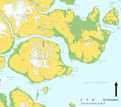 1 map of the area where the geoark expeditions in 2007 and