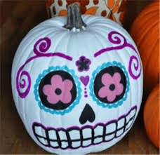 Here is the very first skull & pumpkin post, for your nostalgic enjoyment just in case you haven't read it in a while, or haven't read it ever. Spooky Skull Pumpkin Painting Vail Events