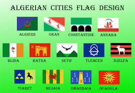 A similar version was used by the algerian government in exile from 1958 to 1962. I Made Flags For Some Algerian Cities Based On Coat Of Arms Or Local Symbols Algeria
