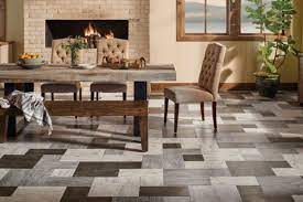 Vinyl plank flooring is an excellent choice if you do not want to spend lots of time cleaning and maintaining the floor. Black White Vinyl Flooring