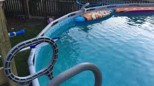 I Built A 6x6 Deck For My 22 Foot Above Ground Pool Pool Life Coleman Pool Pool Deck Plans