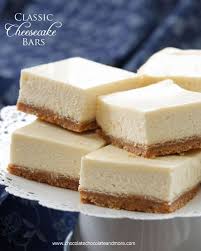 Sour cream is used in cheesecakes for a couple of reasons. Classic Cheesecake Bars Chocolate Chocolate And More