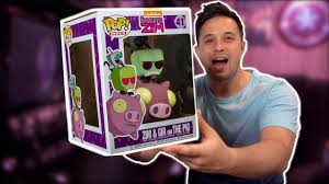 Invader Zim Gir On The Pig The First Ever Invader Zim Funko Pop Unboxing Youtube Funko pop invader zim zim with minimoose 1016 2020 summer convention exclusive the amazing collectables 5.0 out of 5 stars based on 2 product ratings(2). invader zim gir on the pig the first ever invader zim funko pop unboxing