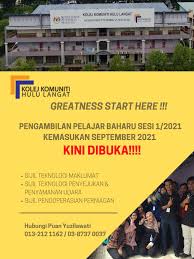 Maybe you would like to learn more about one of these? Assalamualaikum Salam Kolej Komuniti Hulu Langat Facebook
