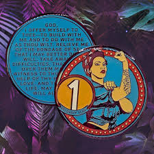 Rosie Recovery Tri-plated Medallion 1-50 Years Strong Women Anniversary  Coin larger Than Regular Medallions AA or NA