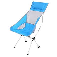 Ultralight Folding Aluminum Alloy Moon Rocking Chair Outdoor Camping Picnic Breathable Mesh Oxford Cloth Rocking Chair Moon Chair Folding Chair Camping Chairs
