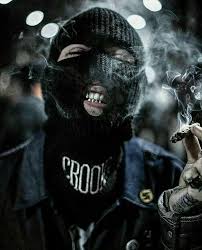 Gangsta ski mask aesthetic smoking. Gangster Wallpaper Kolpaper Awesome Free Hd Wallpapers