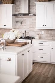 There will be glass lights over the island cabinet and we already have oil bronze lights in the rest of the kitchen/living room areas. Black Kitchen Hardware Update