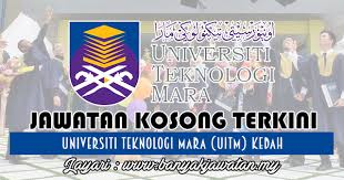 For more information and source, see on this link : Jawatan Kosong Di Universiti Teknologi Mara Uitm Kedah 16 November 2017 Kedah Universiti Teknologi Mara Sabah