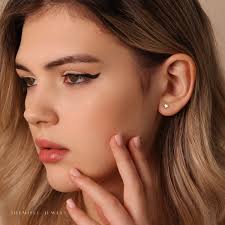 Tiny Star Threadless Flat Back Earring, 20,18,16ga, 5-10mm, Unisex,  Surgical Steel, SHEMISLI SS567