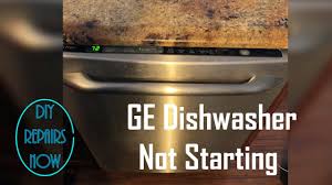 I checked some online sites and found others who described this error code. How To Repair Ge Dishwasher Not Working When Pressing Start Diagnose Repair Model Pdw9980n00ss Youtube