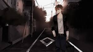 Sad anime boy uploaded by lonely boy on we heart it. Boy In The Rain Other Anime Background Wallpapers On Desktop Nexus Image 626354