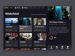 My Movie Desktop Watchlist By Evie Bauland On Dribbble