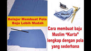 Tutorial melakar pola kurta jubah lelaki. Membuat Pola Baju Kurta Dengan Pola Sederhana Dan Mudah Youtube