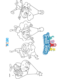 Cartoni Animati Disegni Da Colorare Con Tuttii I Personaggi Del Cartone Animato Trulli Tales In Onda Su Disney J Disegni Da Colorare Disegni Cartoni Animati