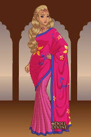 Doll Divine Dress Up Games Aurora Sari Dress Up Dolls Dress Up Dresses