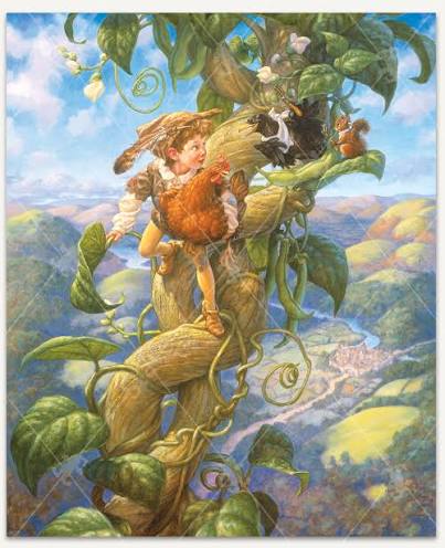 Jack And The Beanstalk, a traditional puzzle - Stave Puzzles