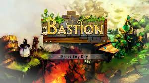 Bastion Title Screen Game Logo Design Game Logo Games