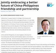 Don't miss out on the latest news and. China Philippines Mark 45 Years Of Diplomatic Relations Cgtn