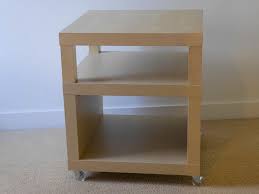 Bedside Table From Stacked Lack Ikea Hackers Diy Furniture Decor Ikea Bedside Table Ikea
