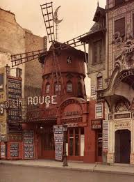 Vintage Photo Moulin Rouge In Paris France 1914 Paris Photos Moulin Rouge Paris Paris